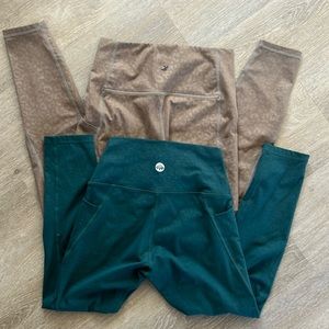 Glyder and Senita leopard leggings